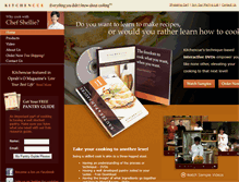 Tablet Screenshot of kitchencue.com